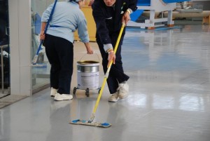 きららドームのワックスピカピカ